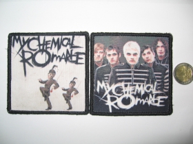 My Chemical Romance ofsetová nášivka po krajoch obšívaná  cca. 9x9cm  cena za 1ks!!!